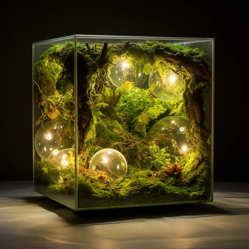 digital branding agency concept glass cube ecosystem online identity visual consistency