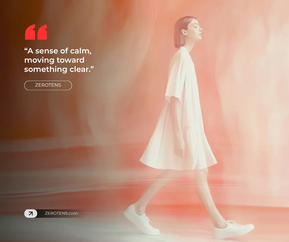 AI search visibility concept showing calm movement toward clarity and simplified digital experience